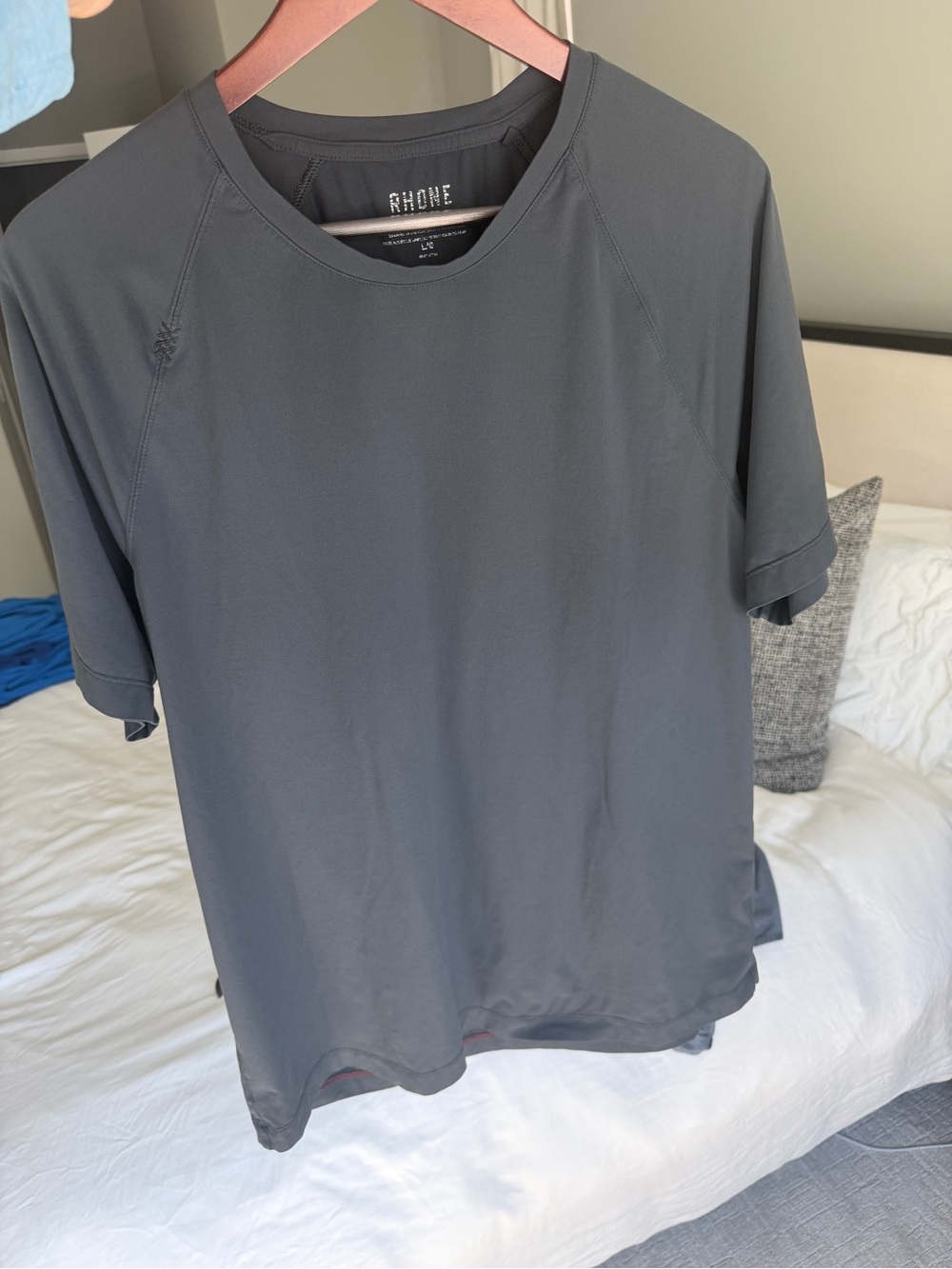 RHONE Men's Short Sleeve Performance Tee - Black
